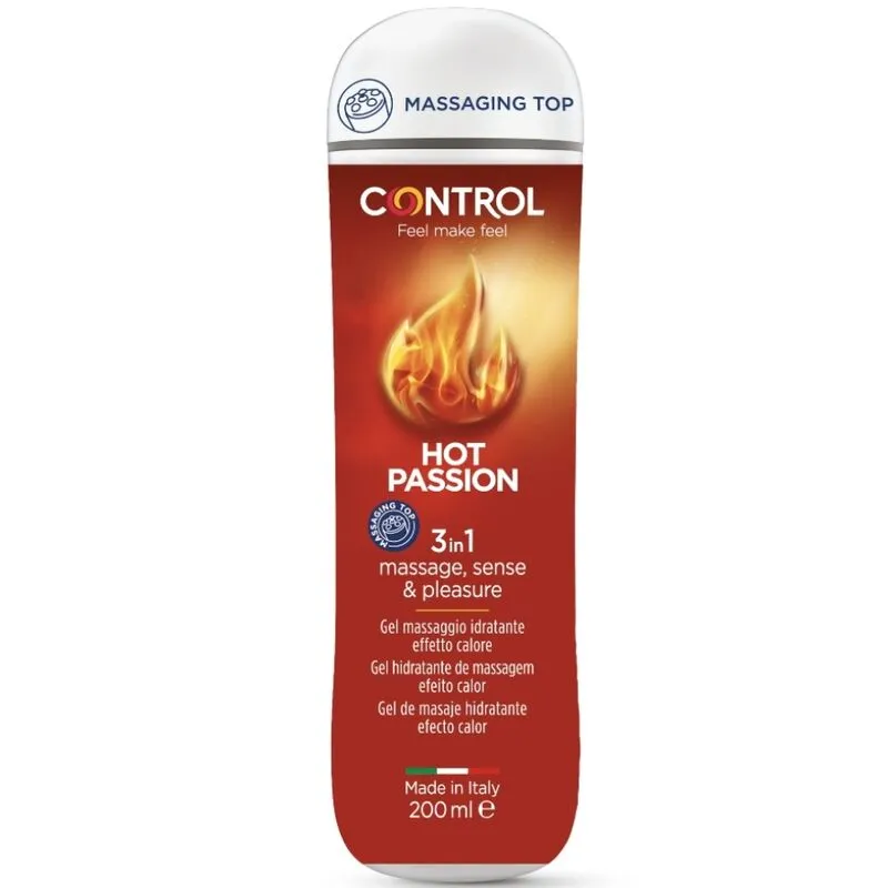 Gel Intime 3 en 1 Hot Passion Chauffant 200ml - Control