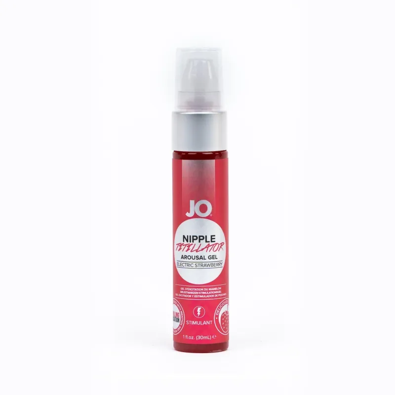 JO Nipple Titillator Gel stimulant Pour Mamelons Fraise 30 ml