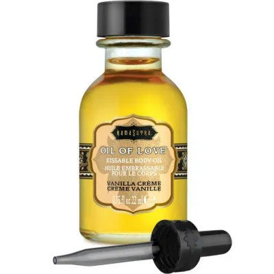 Huile Comestible Kamasutra Oil of Love Vanille 22ml - Kamasutra