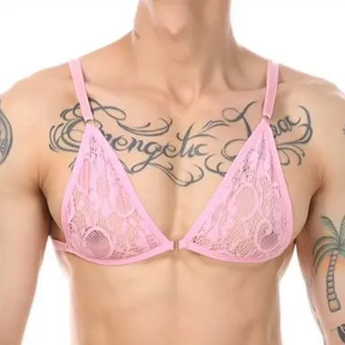 NoGenderWear Soutien-Gorge Dentelle ALERIA Rose