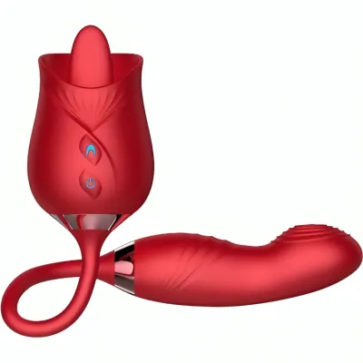 Vibromasseur Clitoridien Delight Flower Rouge - Armony