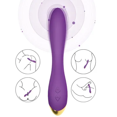 Vibromasseur Flamingo Multiposition Violet - Armony