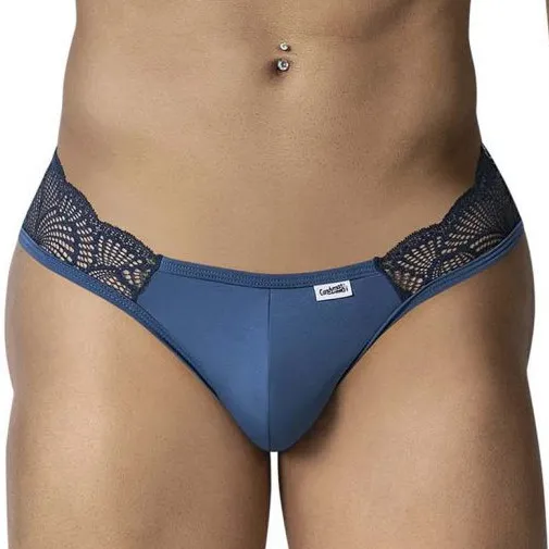 CandyMan Jockstrap avec dentelle VESTUDO Bleu marine