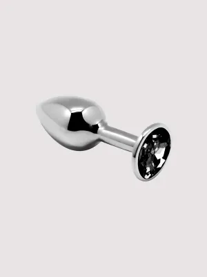 Plug anal bijou mini métal S noir