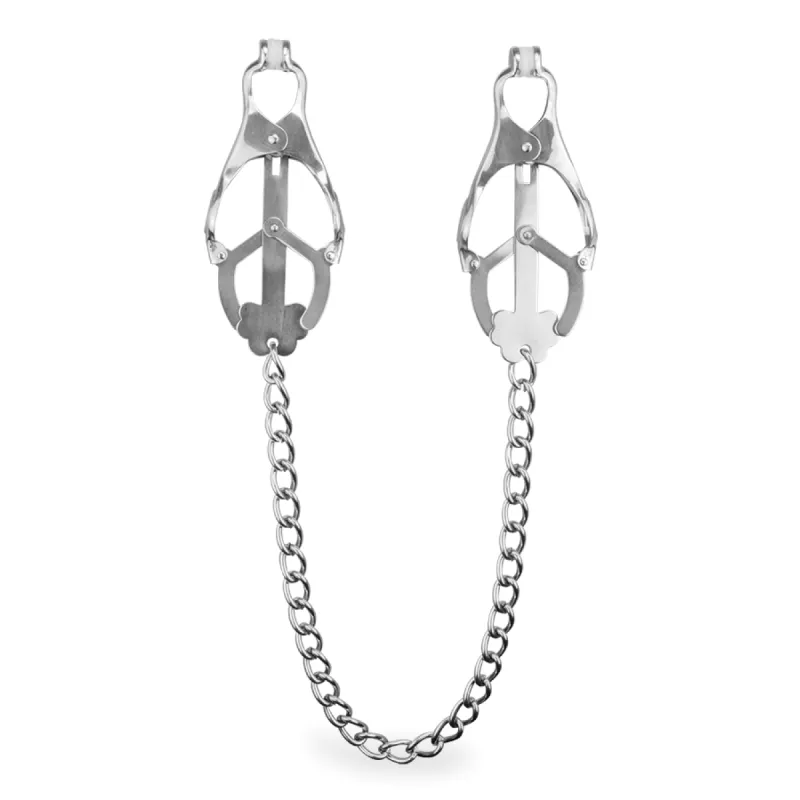 Pinces à tétons avec chaine Chain Reaction