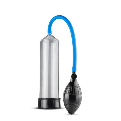 Pompe à pénis avec ballon presseur - Transparente