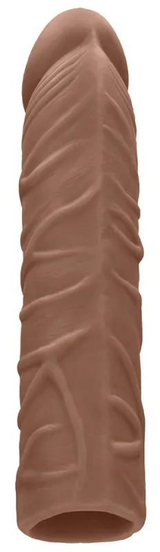 Gaine de pénis PENIS SLEEVE RealRock 16.5 x 4cm Tan