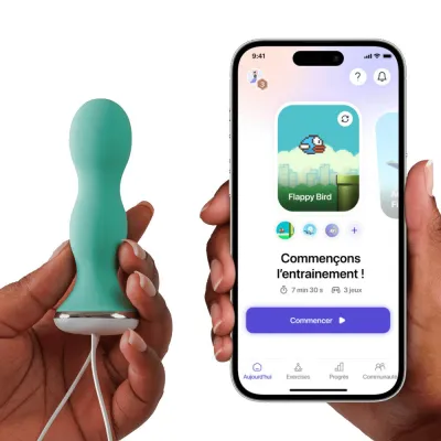 Perifit care sonde périnéale connectée - 8,3 cm Vert