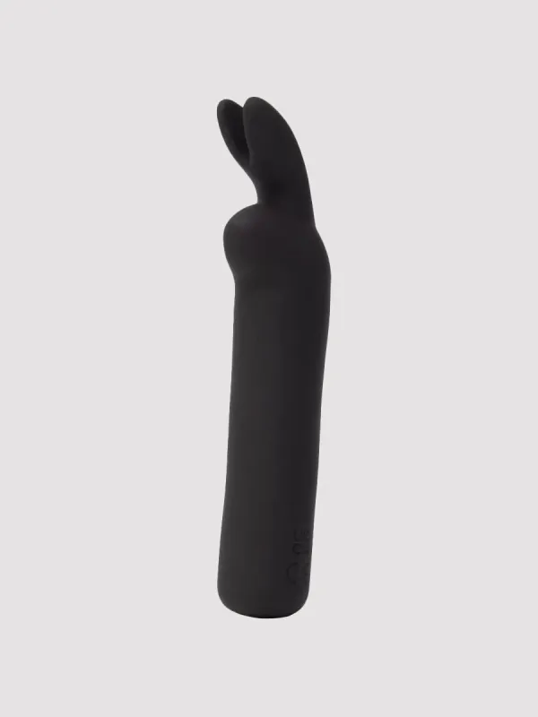 Stimulateur bullet rabbit rechargeable noir