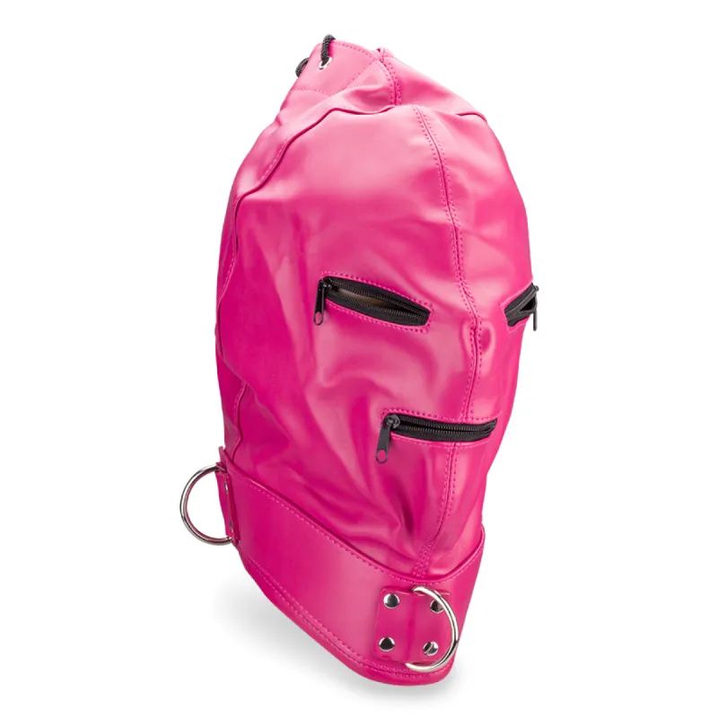 Cagoule à fermetures éclaires yeux et bouche