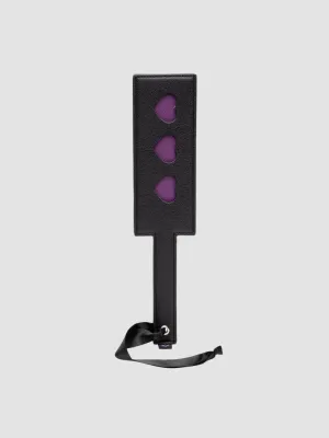 Paddle Similicuir Purple Hearts