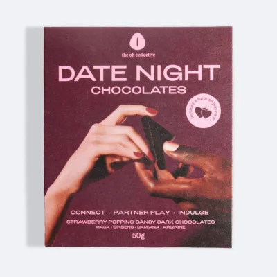 The Oh Collective – Date Night Chocolat – À la Maca Et Au Ginseng
