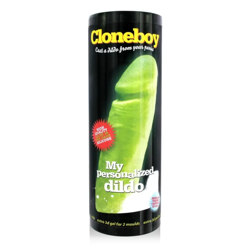 Kit de moulage CLONEBOY Gode phosphorescent