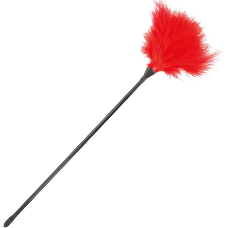 Plumeau Coquin Rouge 42 cm - Darkness