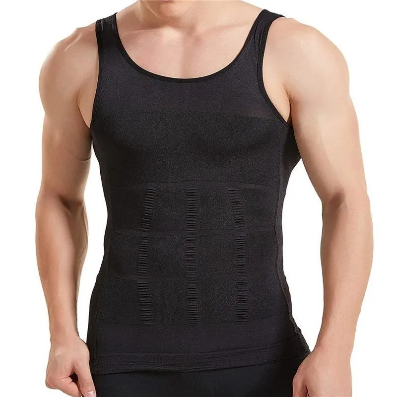 NoGenderWear Débardeur gainant SHAPER SLIM Noir