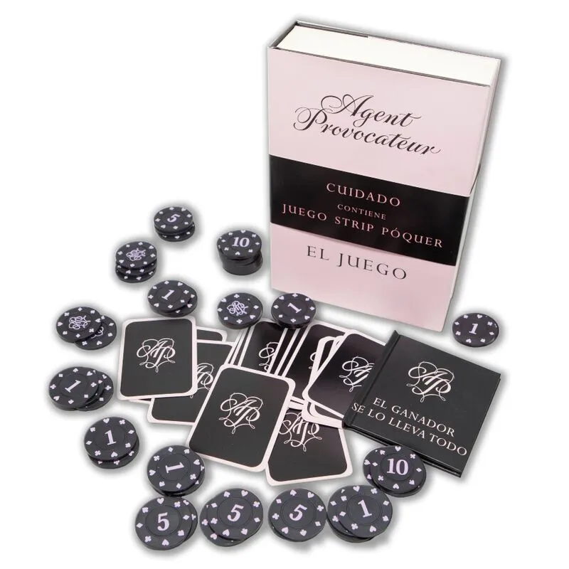 Jeu Érotique Strip Poker Agent Provocateur - Diablo Picante
