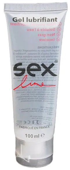 Lubrifiant SEX LINE 100ml