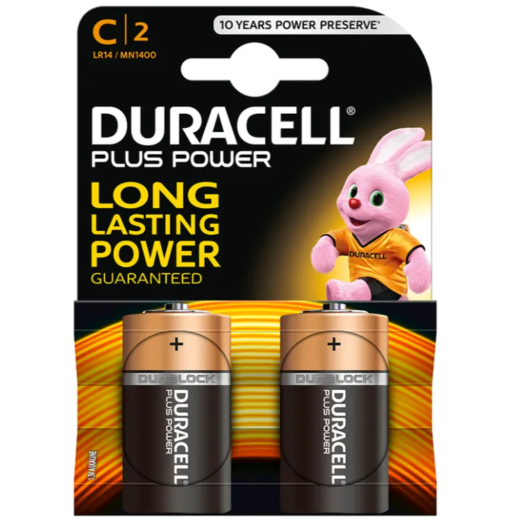Piles C LR14 Plus Power lot de 2 - Duracell