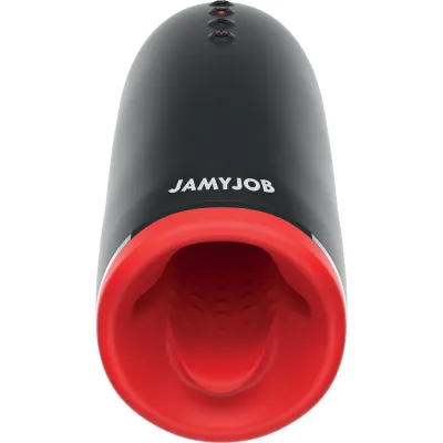 Masturbateur Masculin Spin-X Chauffant avec Rotation - JAMYJOB