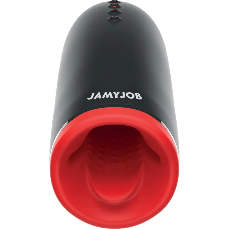 Masturbateur Masculin Spin-X Chauffant avec Rotation - JAMYJOB