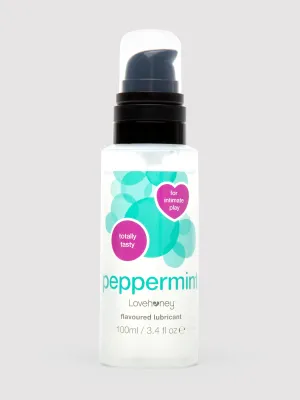 Lubrifiant eau aromatisé menthe poivrée 100 ml