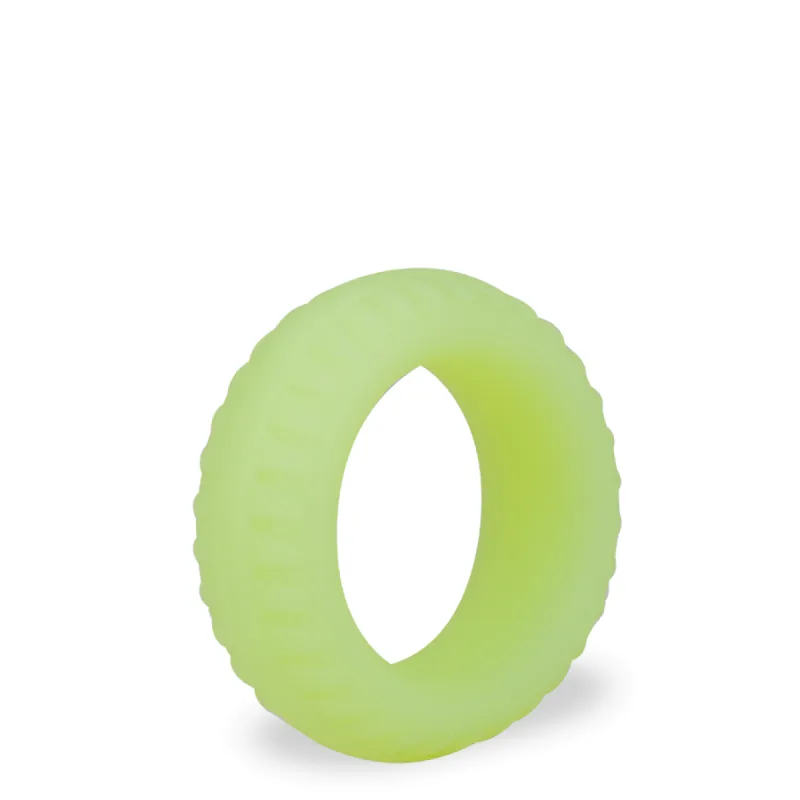Anneau ring phosphorescent en silicone médical Tavala
