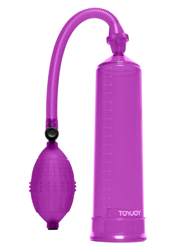 Pompe à pénis POWERPUMP 20 x 5.3cm Violette