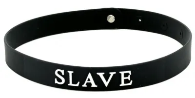 Collier en silicone SLAVE