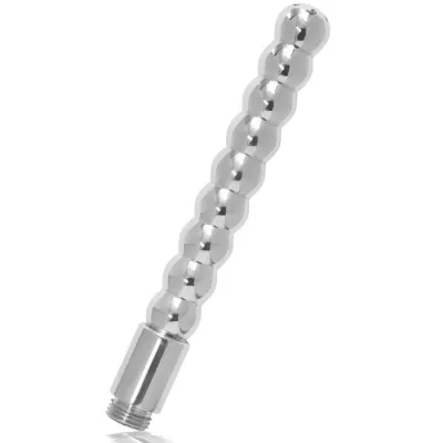 Embout de douche anal 18,32 cm en acier inoxydable - Metal Hard