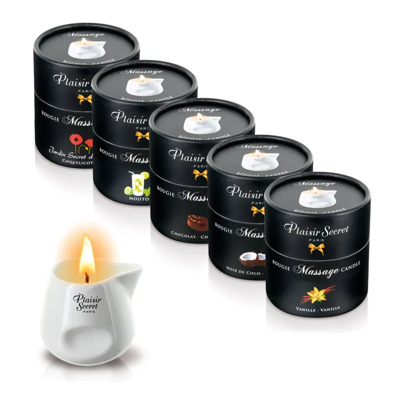 Bougie de Massage - Plaisirs Secrets