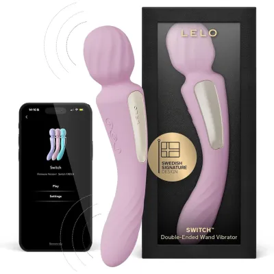 Wand vibrant connecté 2-en-1 Switch Lelo