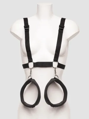 Harnais avec menottes poignets et cuisses Bondage Boutique