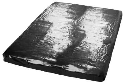 Drap housse en Vinyle ORGY Sheet 220 x 220 cm Noir