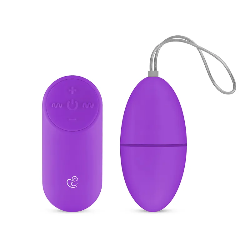 EasyToys - Œuf Vibrant avec télécommande - Violet