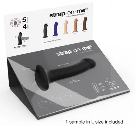 PACK DISPLAY BENDABLE DILDO