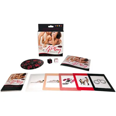 Jeux Érotiques Couple 4play Ensemble 4 Jeux - Kheper Games