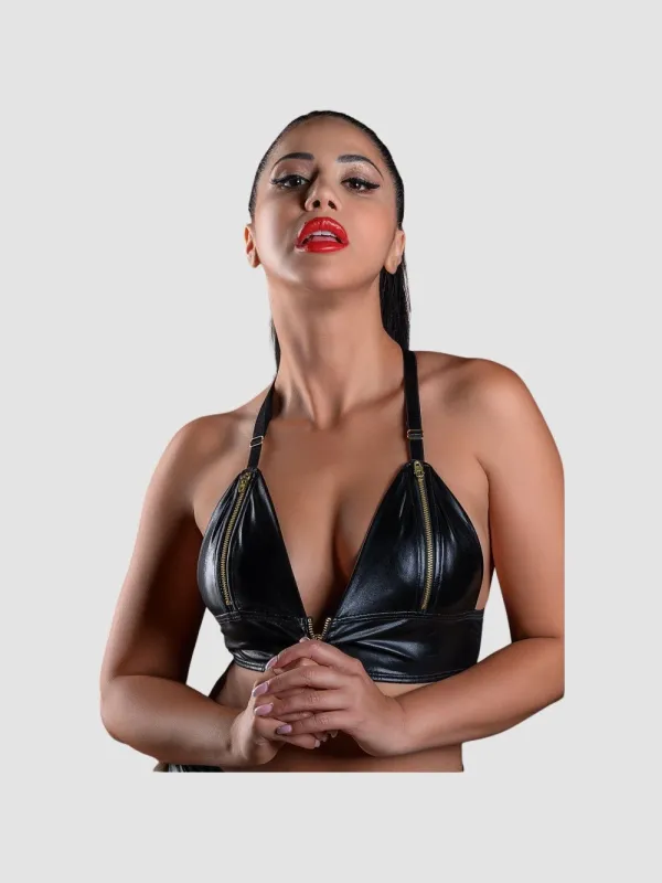 Soutien-gorge bustier Naughty Whispers noir