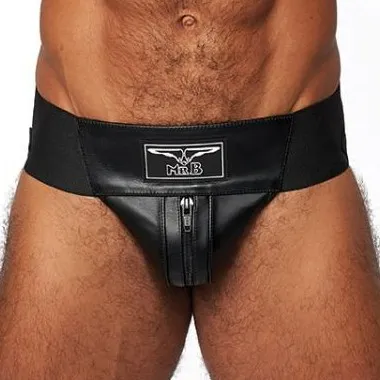 Mr B - Mister B Jockstrap en cuir Mister B Noir