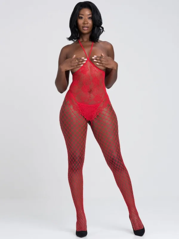 Combinaison ouverte Treasure Chest rouge