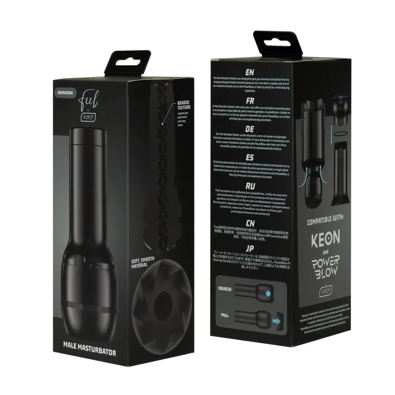 Kiiroo - Masturbateur FeelSensation - Gaine Non Anatomique Intense