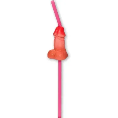 Pailles Pénis Lot de 5 Naturelles - Diablo Picante