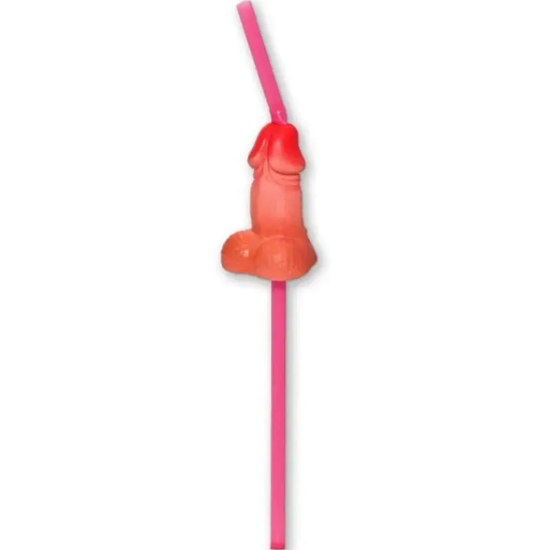 Pailles Pénis Lot de 5 Naturelles - Diablo Picante