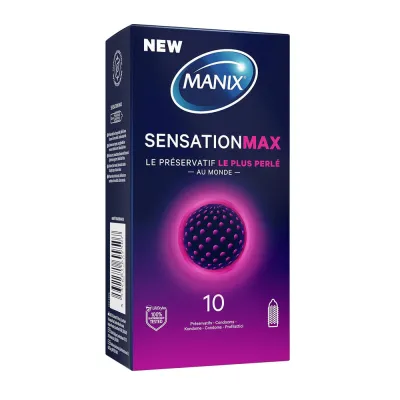 Préservatifs Manix Sensation Max - Boîte de 10