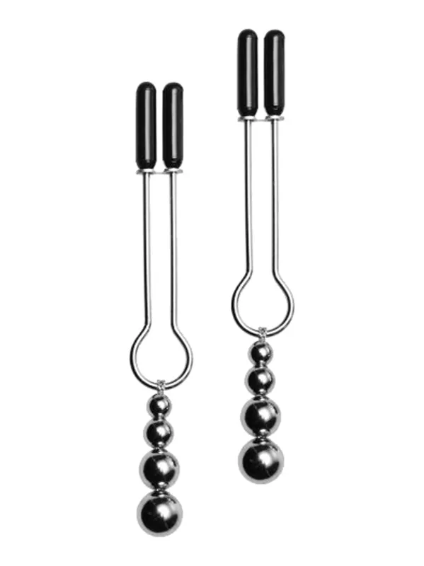 Ensemble de pinces à tétons à trois perles