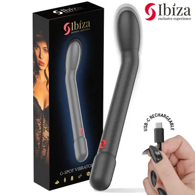 Vibrateur Point G 3 en 1 Succion & Vibration Noir - Ibiza Technology