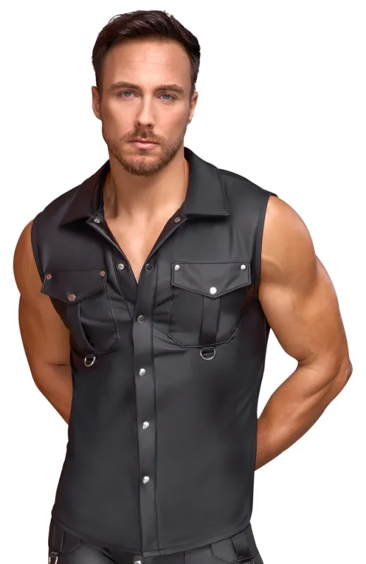 NEK Chemise sans manches LESSIO Noire