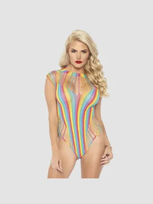 Body 89222 avec Découpes Multi-Couleurs