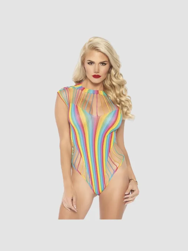 Body 89222 avec Découpes Multi-Couleurs