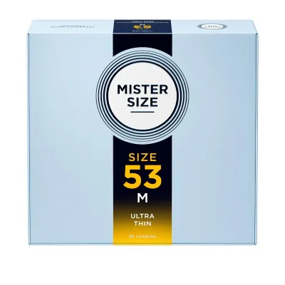 MISTER.SIZE - M Préservatifs Ultra Fins - 36 Pièces