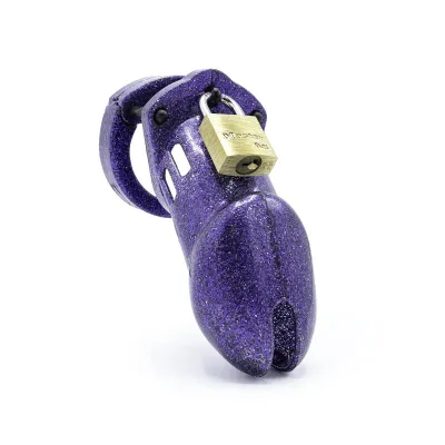 CB-X – CB-6000 Kit de Chasteté – Paillettes Violettes